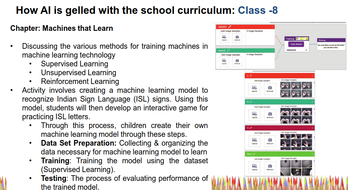Class 8 AI curriculum image